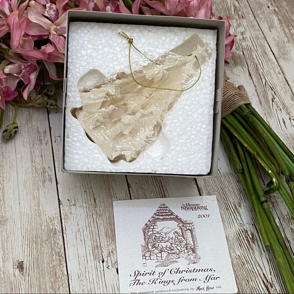 2001 Mark Klaus HSN The Spirit of Christmas Kings from Afar Christmas Ornament - Picture 2 of 16